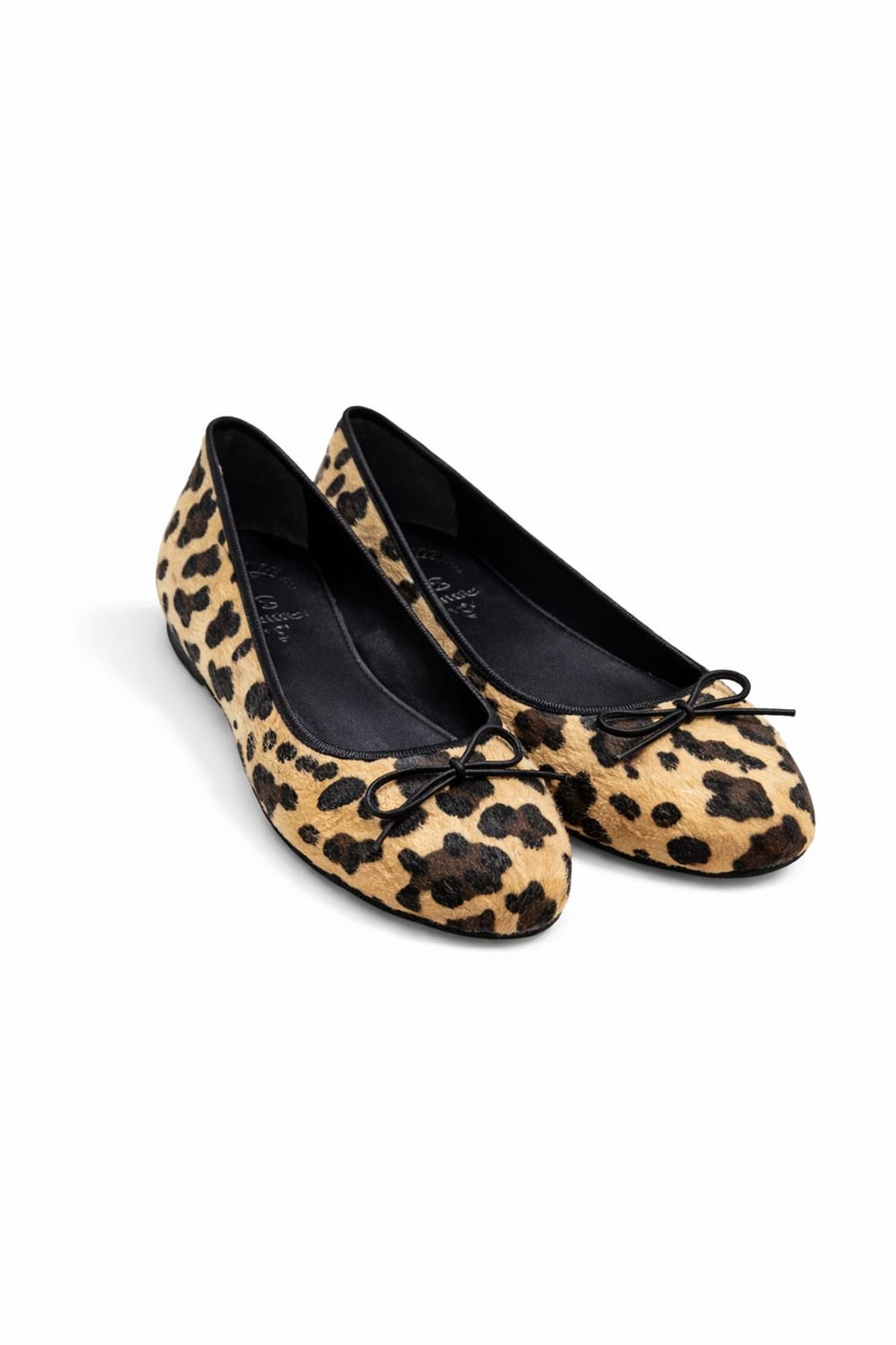 Romina; Leopar Desenli ,Babet Ayakkabı