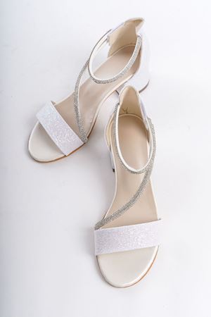 Owwox Kids; Kız Çocuk,Sedef,Kararmaz Taşlı Ayakkabı