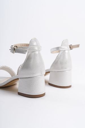 Owwox Kids; Kız Çocuk,Sedef,Kararmaz Taş Detaylı  Ayakkabı  