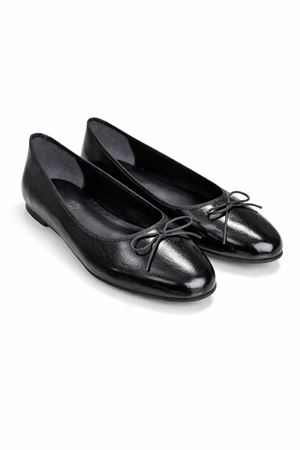 Romina; Siyah,Babet Ayakkabı 