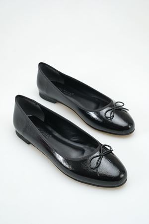 Romina; Siyah,Babet Ayakkabı 